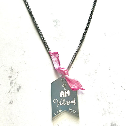 I am Victorious-Awareness Necklace